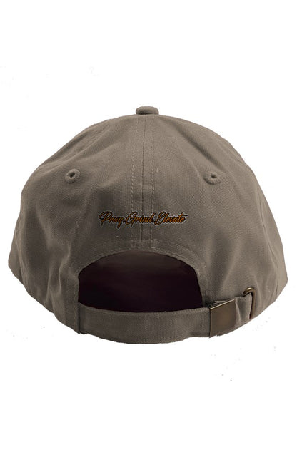 Faux Suede Bill Cap